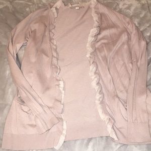 Loft Ruffle Cardigan